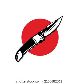 simple blade image for icon and logo