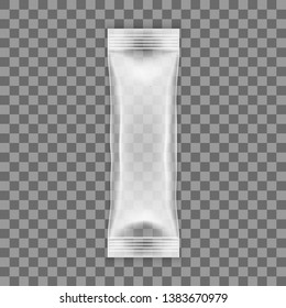 Simple Blank Day Pack And Pillow Pack. EPS10 Vector