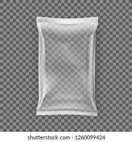 Simple Blank Doy Pack And Pillow Pack. EPS10 Vector