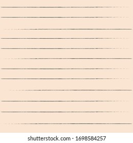 Simple blank textbook page with blank lines to fill with your message
