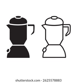 simple blender icon. minimalist vector format. logos, stickers, merchandise, and user interface elements