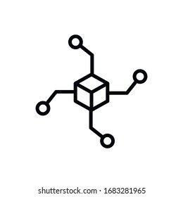 Icono de línea de bloqueo simple. Pictograma de trazo. Ilustración vectorial aislada en un fondo blanco. Símbolo de calidad superior. Signo de vector para aplicaciones móviles y sitios web.