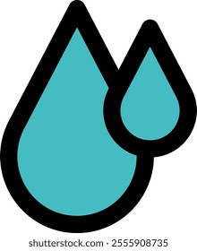 Simple blood icon Web graphics.
