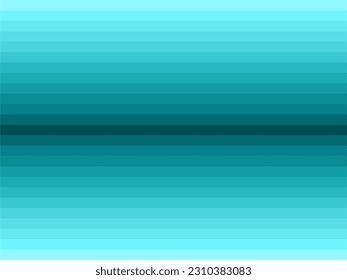 Simple blue above average color background wallpaper line pattern strip. From side up and down to center, soft light young to hard dark old. Vertical or horizontal, elegant, modern