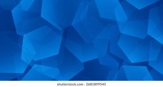Fondo azul simple con líneas geométricas brillantes. Gradiente azul abstracto simple moderno