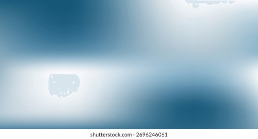 Fundo azul simples para apresentação do produto com luz solar e resumo desfocado
