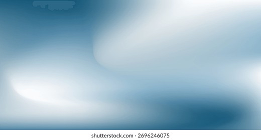 Fondo azul simple para la presentación del producto con la luz del sol y el abstracto borroso simple