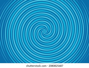 Simple blue background with swirl line pattern