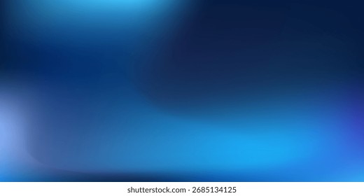 Simple blue blurred gradients background abstract simple