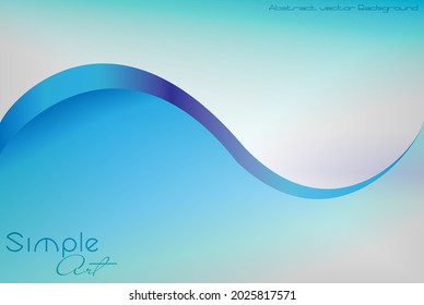 simple blue color abstract vector background design.