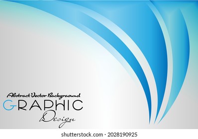 simple blue color abstract vector background design for anything.