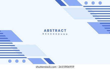 Simple blue color background vector for business
