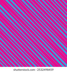 simple blue colour thik to thin daigonal line pattern on pink colour backgraound.