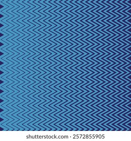 simple blue colour vartical thik to thin zig zac line pattern on royeal blue background.