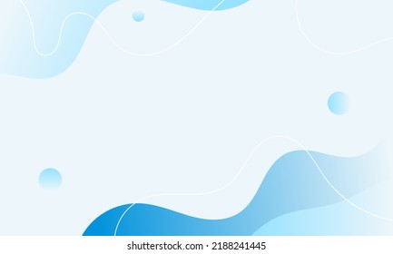 Simple blue curve background for business. Applicable for Presentation, Covers, Placards, Posters and Banner