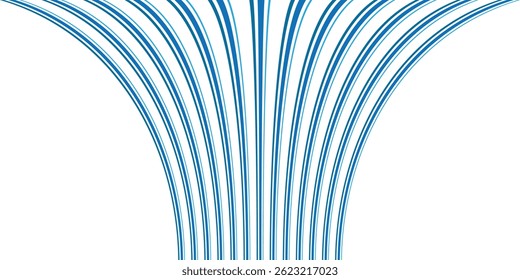 
simple blue curve line pattern.