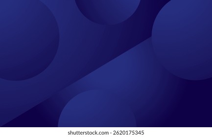 Simple blue curved gradient abstract background