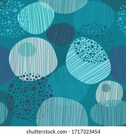 simple blue geometric abstract seamless texture
