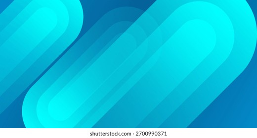 Fundo geométrico azul simples. Composição de formas dinâmicas. Moderno diagonal arredondado formas abstratas simples moderno
