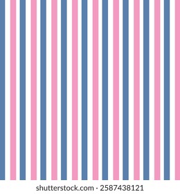simple blue and light pink colour verticla line pattern.