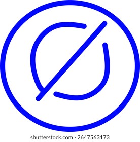 Simple blue line icon of an ambulance croos with a medical theme. Ideal for healthcare, emergency services, hospital apps, infographics and medical branding.