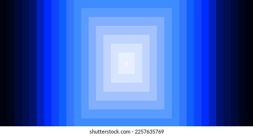Diseño de fondo abstracto simple cuadrado azul. Vector de línea cuadrada azul colorido.