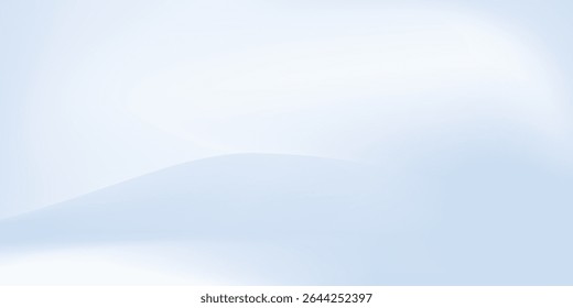 Simple blue studio room. Limbo light background. Abstract 3d backdrop for product presentation. Minimal wall abstract nice art design display