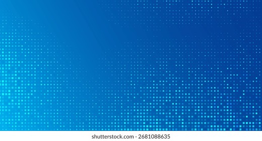 Simples Blue Tech Finanças Fintech Fundo abstrato Pixel padrão moderno abstrato