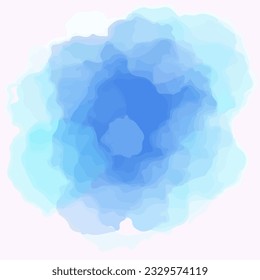 Simple Blue water color background