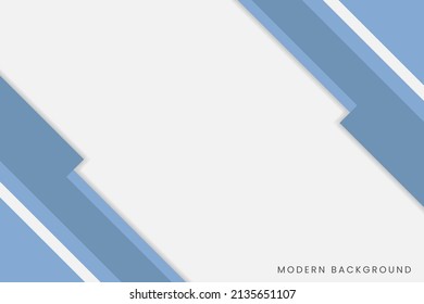 Sencillo fondo azul y blanco con un concepto corporativo moderno. Adecuado para el diseño de presentación de negocios, cabecera web, portada, fiesta, fiesta, seminario, afiche, volante.