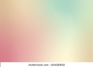 Simple Blur Background with Pastel Color Design Template Vector