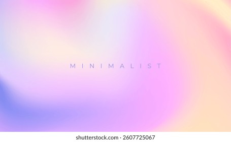 simple and blurry smooth gradient wallpaper design vector.