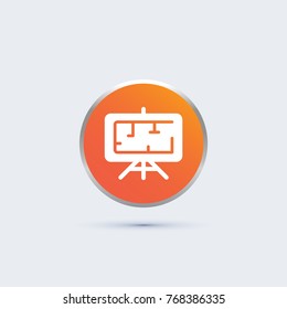Simple Board Icon Stock Vector (Royalty Free) 768386335 | Shutterstock