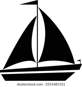 A simple boat icon is suitable for you as a logo and is free