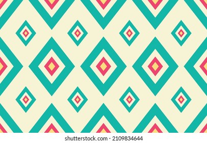 Simple boho pattern. Tribal seamless background. Geometric Wallpaper. Design for carpet, wallpaper, clothing, wrapping, fabric, cover, textile