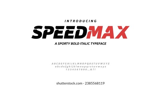 Simple and bold alphabet typography font vector for logo and branding