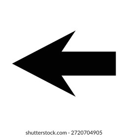 Uma seta preta simples e em negrito apontando para a direita em um plano de fundo branco limpo, usada para navegação e direção.