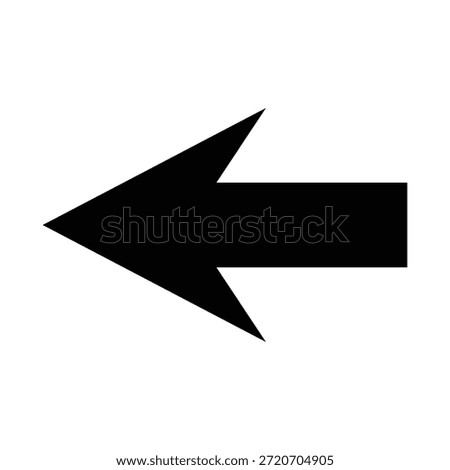 A simple and bold black arrow pointing to the right on a clean white background, used for navigation and direction.