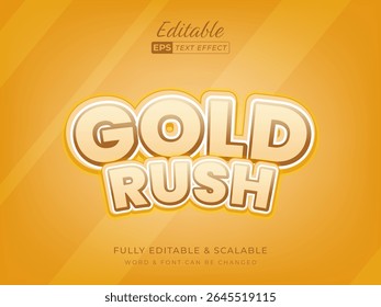 simple bold gold 3d text. suitable for graphic resource