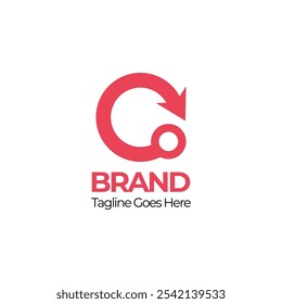 Simples negrito e moderno letra C logotipo design. Bom perfeito para várias empresas.