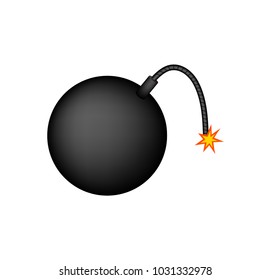 simple bomb illustration