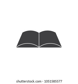 simple book 3d design logo vector