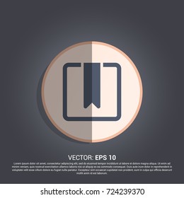 simple Bookmark icon
