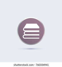 simple books icon