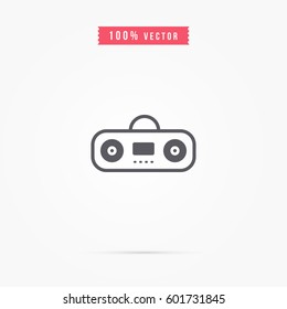 simple Boombox icon