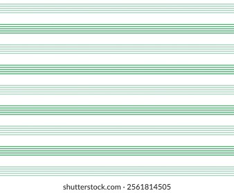 Simple Border Illustration - Green Version