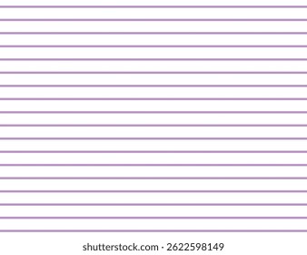 Simple Border Illustration - Purple Version