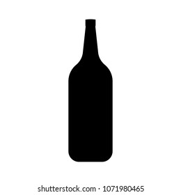 Simple Bottle Icon Vector
