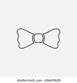 Simple bow tie icon.