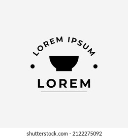 Simple Bowl Logo Design Ideas